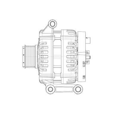 Генератор Ford Transit (06-)/Land Rover Defender (06-) 2.4TDCi 150A StartVOLT LG 1082