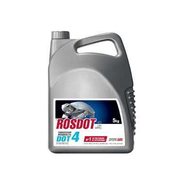 Тормозная жидкость ROSDOT DOT 4.5 кг 430101905