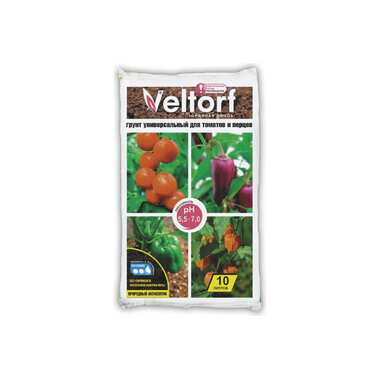 Универсальный грунт Veltorf для томатов и перцев 10 л FP10050045