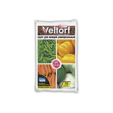 Грунт Veltorf для овощей универсальный 10 л FP10050018