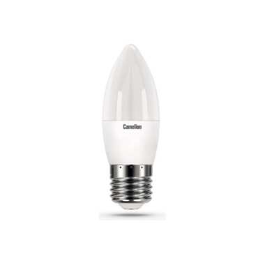 Светодиодная лампа Camelion LEDRB/5-C35/830/E27 (5Вт 220В, LED-M C37 5W 3000K E27) 15051