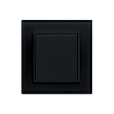 Одноклавишный выключатель Vesta Electric Exclusive Black FVK050112CHR