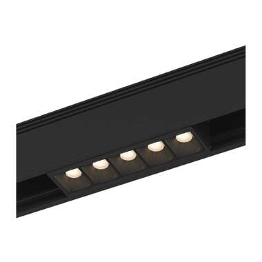 Трековый диммируемый светильник LED SWG SY Черный 10Вт 3000К, SY-DIM-601221-BL-10-WW