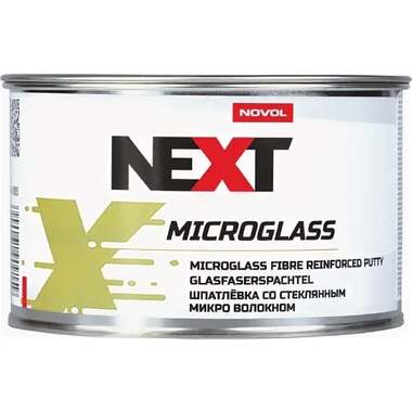 Шпатлевка NOVOL NEXT MICROGLASS с микростекловолокном, 1.0 кг X976572998 90916