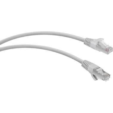 Патч-корд WRline WR-PC-RJ45-FTP-5E-2-GY F/UTP, категория 5е, 2xRJ45, экранированный, серый, LSZH, 2м 520166