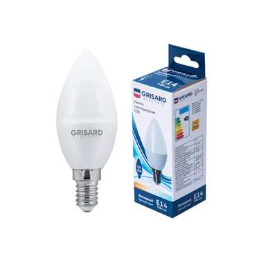 Светодиодная лампа Grisard Electric свеча С35 E14 9Вт 6500K GRE-002-0098(1)