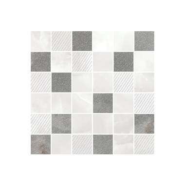 Мозаика Azori Ceramica opale grey mosaic, 30x30 см, 1 шт. 587433004