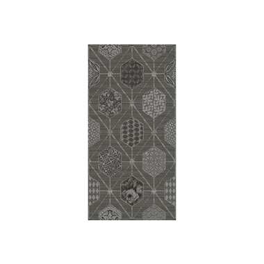 Декор Azori Ceramica devore gris geometria, 31.5x63 см, 1 шт. 587152001