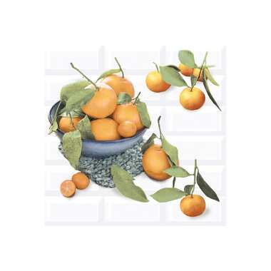 Панно Azori Ceramica vogue citrus 2, 40.5x40.2 см, 2 шт. 583012024