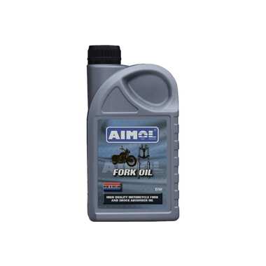 Масло для мотоциклетных вилок и амортизаторов AIMOL Fork Oil 5W, 1 л 8719497953653