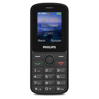 Мобильный телефон Philips Xenium E2101 Black (CTE2101BK/00) CTE2101BK/00_ВУ