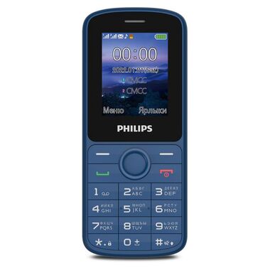 Мобильный телефон Philips Xenium E2101 Blue (CTE2101BU/00) CTE2101BU/00_ПУ
