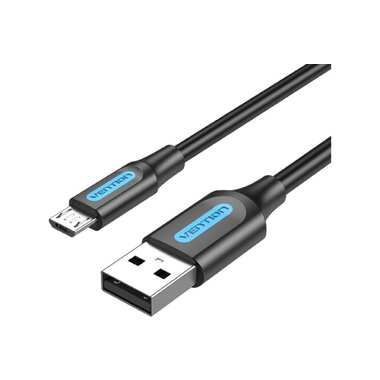 Кабель VENTION USB 2.0 AM/micro B 5pin - 1,5м Черный COLBG