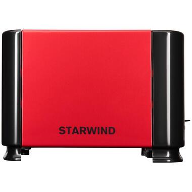 Тостер красный/черный Starwind ST1102