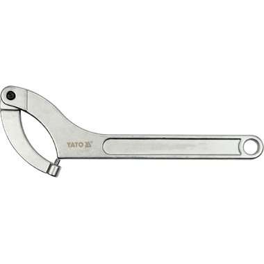 Шаровый ключ для круглых шлицевых гаек YATO 15-35 мм, с круглым штифтом YT-01675