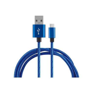 Кабель ENERGY ET-27 USB/Type-C, синий 104109