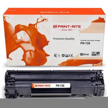 Картридж лазерный Print-Rite TFH898BPU1J PR-728 728 black ((2100стр.) для Canon i-Sensys MF4410/4430/4450/4550D) (PR-728)