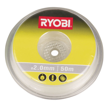 Леска (2.0 мм; 50 м; круг) RAC103 Ryobi 5132002640