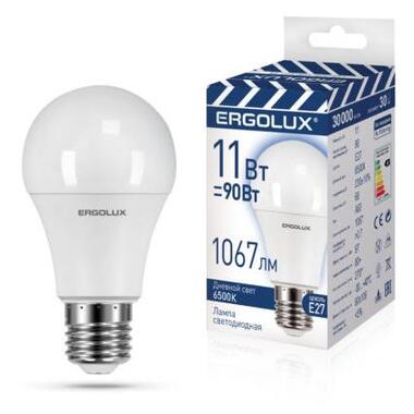 Светодиодная лампа ERGOLUX (14724) LED-A60-11W-E27-6K