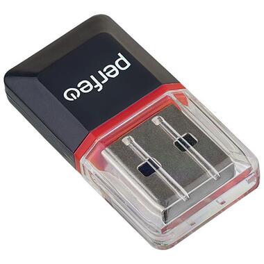 Картридер c Micro SD на USB PERFEO PF-VI-R008 чёрный PF_5055