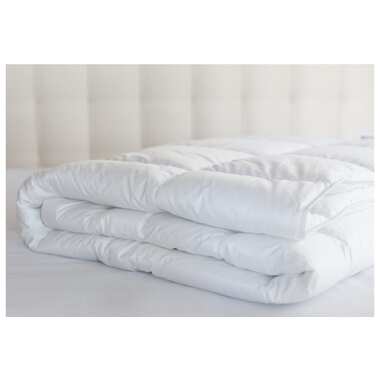 Стеганое одеяло Мягкий сон cotton downflex night aura 205x140 см, белое ОЛ_NA-2501у