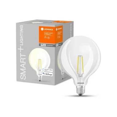 Умная WiFi лампа LEDVANCE SMART+ Filament Globe Dimmable 60 5,5W E27 4058075528291