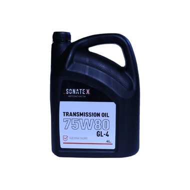 Масло трансмиссионное Sonatex 75W80 GL-4+ Renault Gearbox, 4 л 102716