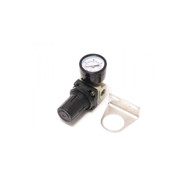Регулятор давления воздуха с индикатором (1/4F-1/4M; 0-10 бар) ROCKFORCE RF-AR2000-02