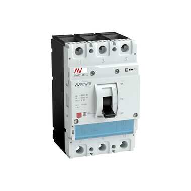 Автоматический выключатель EKF AV POWER-4/3 630А 100kA TR AVERES mccb-43-630H-TR-av