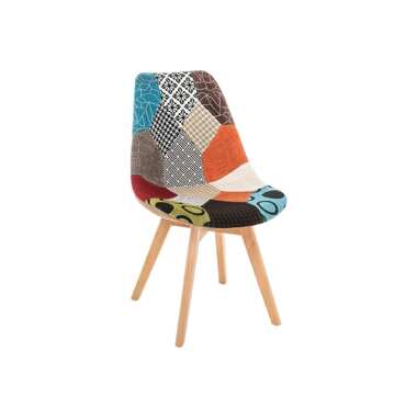 Деревянный стул Woodville mille fabric multicolor 11731