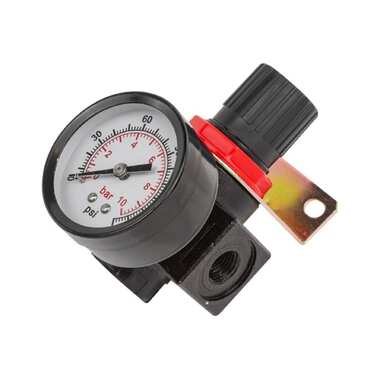Регулятор давления воздуха (1/4" F x1/4" F, 0-10 bar, рабочая температура 5-60°) Forcekraft FK-BR2000