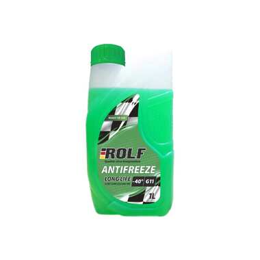 Антифриз Rolf antifreeze g11 green, зеленый 1 л, гибридный, силикатный 70013