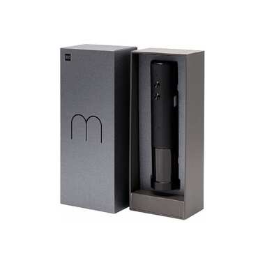 Электрический штопор HUOHOU Electric Wine Opener M - Black with Gift Box HU0120