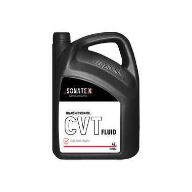 Трансмиссионное масло Sonatex CVT Fluid, 4 л 102806