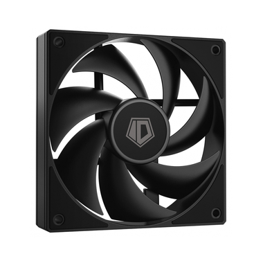 Вентилятор для корпуса ID-COOLING AF-125-K (120mm, 2000rpm, 78.25 CFM, 29.85 дБ, PWM 4-pin, black) (AF-125-K)