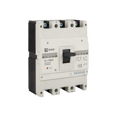 Автоматический выключатель EKF ВА-99М 1250/1250А 3P 50кА с электронным расцепителем PROxima mccb99-1250-1250me