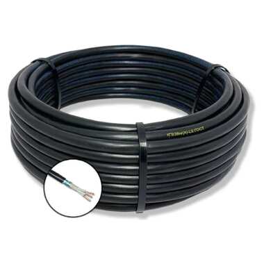 Гибкий кабель ПРОВОДНИК кгвэвнг(a)-ls 3x0.75 мм2, 2м OZ64679L2
