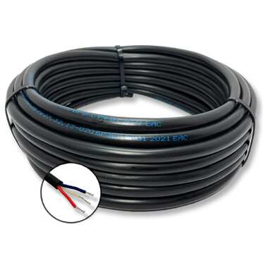 Монтажный кабель ПРОВОДНИК мкшнг(a)-ls 3x0.75 мм2, 1м OZ115656L1