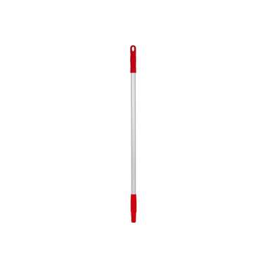 Эргономичная алюминиевая ручка Vikan D22 мм, 840 мм, красный цвет 29314