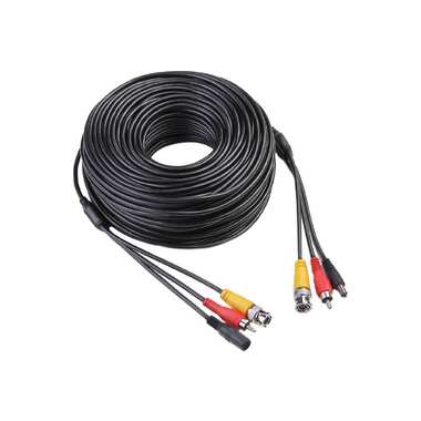 Готовый кабель для видеонаблюдения PS-link квк 30 метров с аудиокабелем brd30 1064