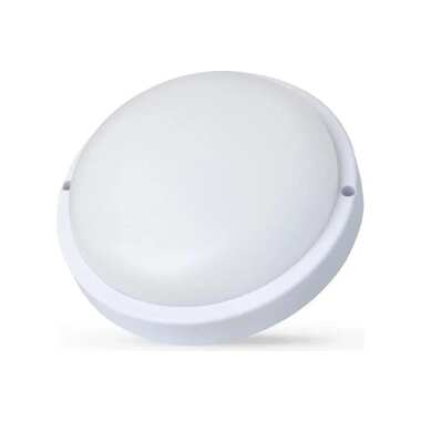 Влагозащищённый LED-светильник Ergolux Ultraflash LBF-0603, 15 Вт, IP54, 220В, круг 14208