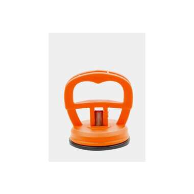 Присоска для снятия дисплея / тачскрина HANDSKIT с зажимом, D35, оранжевая ORANGED35