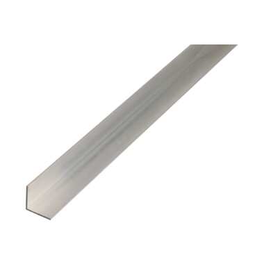 Прямой алюминиевый уголок GAH ALBERTS шлифованный, 20x20x1.5x2000 мм 472627