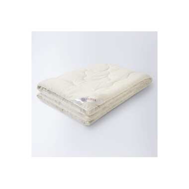 Стеганое одеяло Ecotex Нежный лен всесезонное, льняное волокно, 1.5 спальное, 140x205 ОЛ1