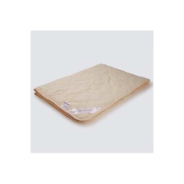 Стеганое одеяло Ecotex Золотое руно облегченное, овечья шерсть, 1.5 спальное, 140x205 ООЗР1