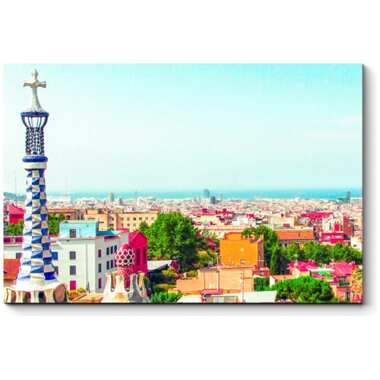 Картина Picsis Потрясающий парк Гуэль, Барселона 660x430x40 4032-12937030