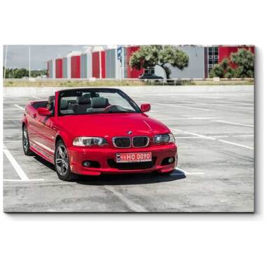 Картина Picsis BMW 3 серии кабриолет 660x430x40 мм 5380-10755983