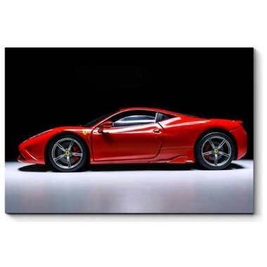 Картина Picsis Ferrari 458 красная 660x430x40 мм 5408-10962252