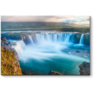 Картина Picsis Годафосс – водопад в Исландии 660x430x40 3113-10357144