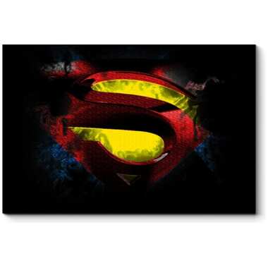 Картина Picsis Логотип Супермена, 660x430x40 мм 5680-10993630